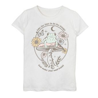 Girls 7-16 Do The Things That Make Your Soul Happy Graphic Tee