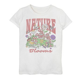 Girls 7-16 Nature Blooms Graphic Tee