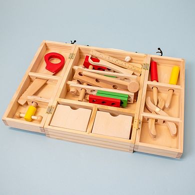 Classic Wooden Toolbox
