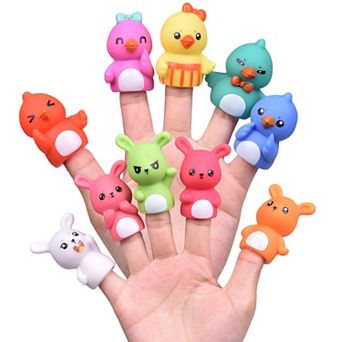 Chicks and Bunnies Finger Puppets