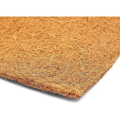 Farmlyn Creek Coco Fiber Substrate Mats for Small Pets, Natural Coir (4 Pack)
