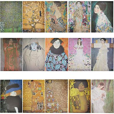 Gustav Klimt Posters (13 x 19 In, 20 Pack)