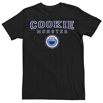 Big & Tall Cookie Monster Preppy Tee