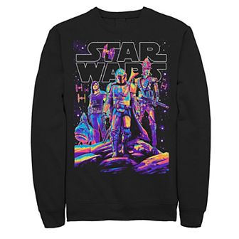 Big & Tall Star Wars: The Mandalorian Light It Up Sweatshirt