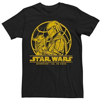 Big & Tall Star Wars Globe Lockup Tee