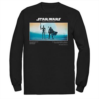 Big & Tall Star Wars It Takes Two Long Sleeve Tee