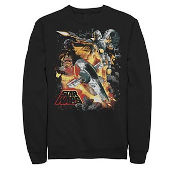 Big & Tall Star Wars Space Battle Sweatshirt