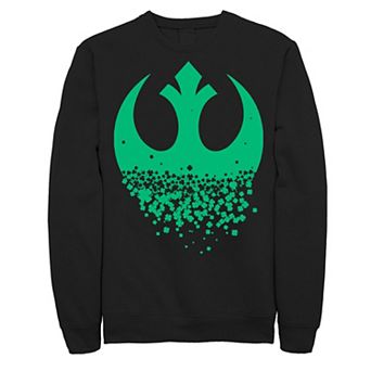 Big & Tall Star Wars Saint Patrick's Day Rebel Alliance Sweatshirt