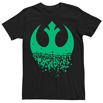 Big & Tall Star Wars Saint Patrick's Day Rebel Alliance Tee