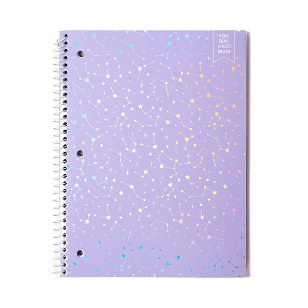 Yoobi 1 Subject College Ruled Notebooks