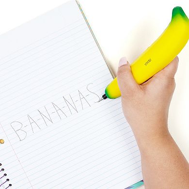 Yoobi Novelty Squishy Banana Ballpoint Pen