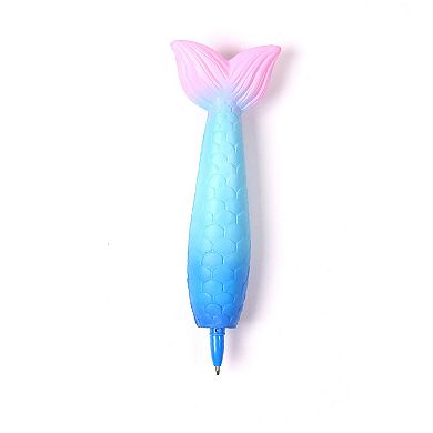 Yoobi Novelty Ballpoint Pen - Squishy Ombre Mermaid