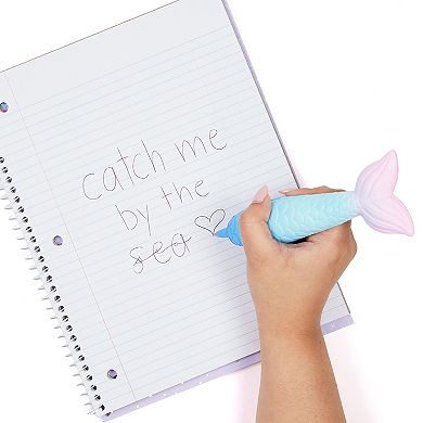 Yoobi Novelty Ballpoint Pen - Squishy Ombre Mermaid