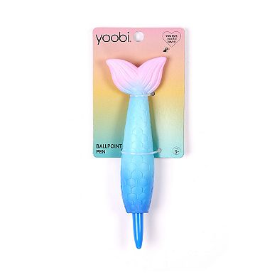 Yoobi Novelty Ballpoint Pen - Squishy Ombre Mermaid