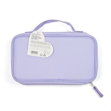 Yoobi Single Zip Purple Pandacorn Pencil Case