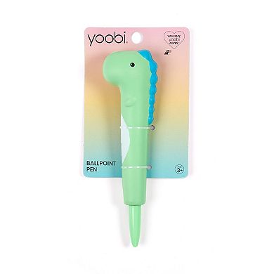 Yoobi Squishy Green Dinosaur Pen