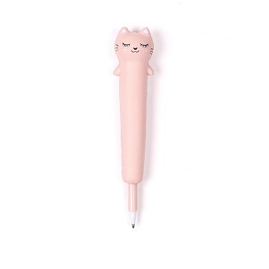 Yoobi Squishy Pink Cat Pen