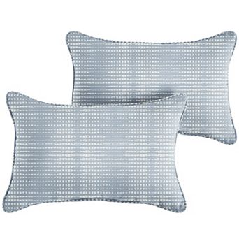Sorra Home Indoor Outdoor 20 in x 13 in Corded Pillows 2 pc Set