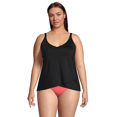 Lands end plus size swim online