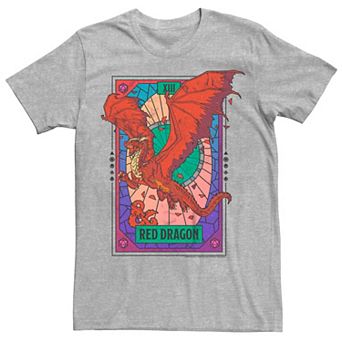 Men's Dungeons & Dragons Red Dragon Tarot Tee
