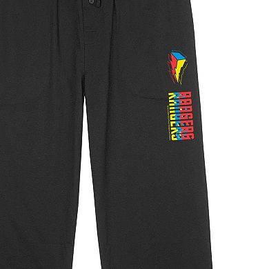 Men's Hasbro Power Ranger Lighting Ranger Logo Pajama Pants