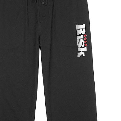 Men's Hasbro Distress Risk Logo Pajama Pants