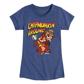 Disney's Chip N Dale Girls 7-16 Chipmunkin Around Graphic Tee