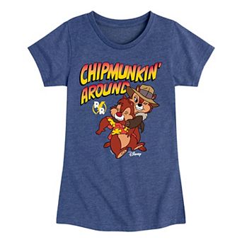 Disney's Chip N Dale Girls 7-16 Chipmunkin Around Graphic Tee