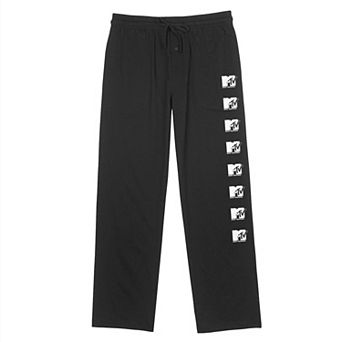 Men's MTV Repeat Vertical Logo Pajama Pants