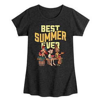 Disney's Luca Girls 7-16 Best Summer Ever Graphic Tee