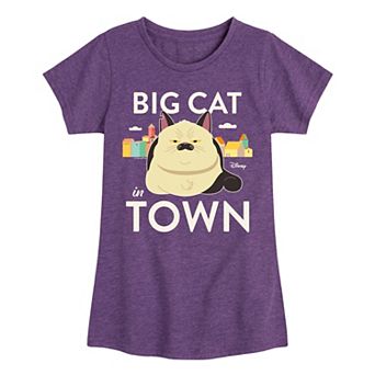 Disney's Luca Girls 7-16 Big Cat In Town Graphic Tee