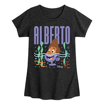 Disney's Luca Girls 7-16 Half Human Sea Monster Graphic Tee