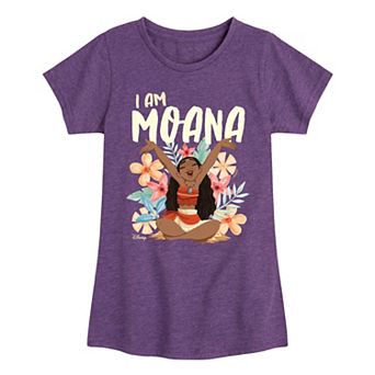 Disney's Moana Girls 7-16 I Am Moana Graphic Tee