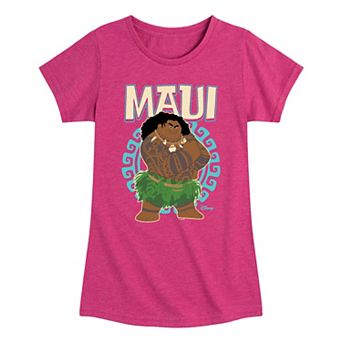 Disney's Moana Girls 7-16 Maui Pose Graphic Tee