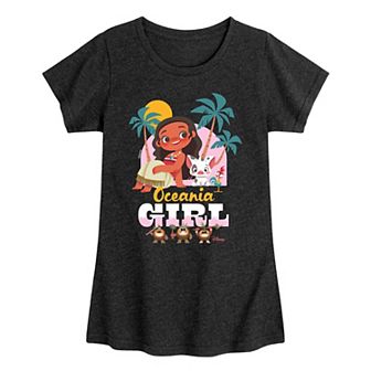 Disney's Moana Girls 7-16 Ocean Girl Graphic Tee