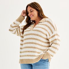 Kohls plus clearance size womens sweaters