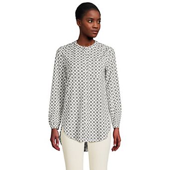 Women's Lands' End Long Sleeve A-Line Tunic