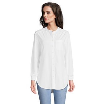 Women's Lands' End Long Sleeve A-Line Tunic