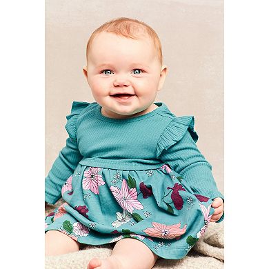 Baby Girl Carter's 2-Piece Floral Dress & Headband Set