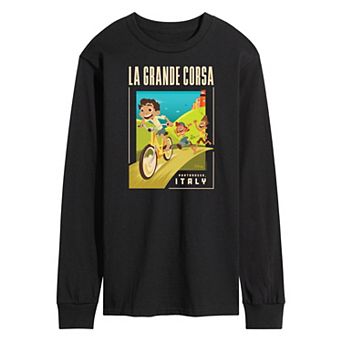 Disney's Luca Men's La Grande Long Sleeve Graphic Tee