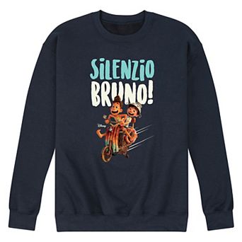 Disney's Luca Men's Silenzio Bruno Fleece Sweatshirt
