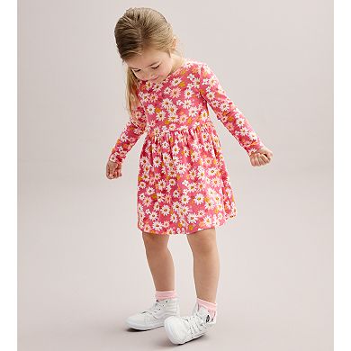 Baby & Toddler Girl Jumping Beans® Core Essential Skater Dress