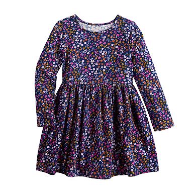 Baby & Toddler Girl Jumping Beans® Core Essential Skater Dress
