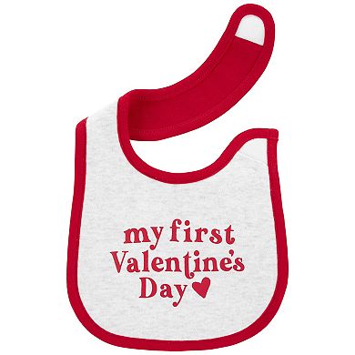 Baby Carter's My First Valentine's Day Teething Bib