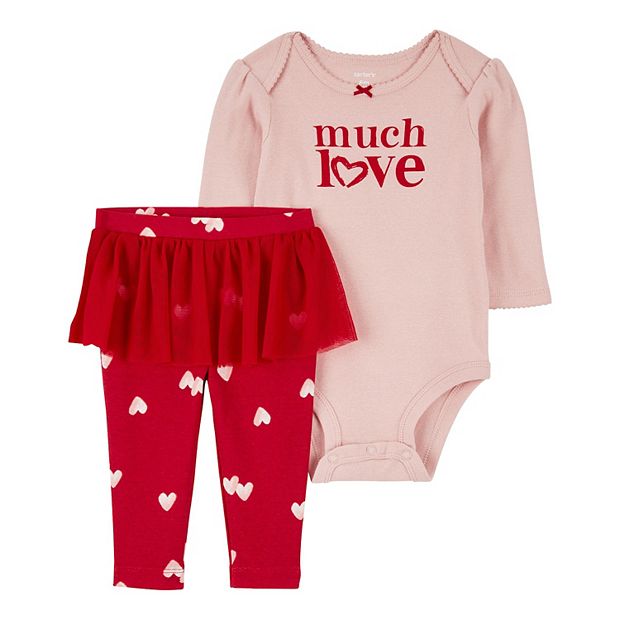 Carters hotsell valentines outfits