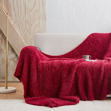 Cozy Potato® Crazy Messy Plush Throw Blanket