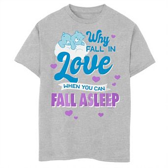 Boys 8-20 Care Bears Sleeping In Cloud Tee