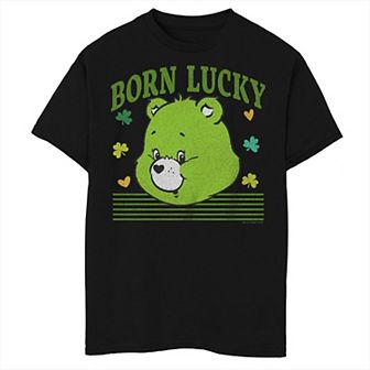 Boys 8-20 Care Bears Born Lucky Tee