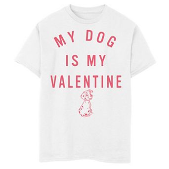 Disney's 101 Dalmatians Boys 8-20 101 Dalmatians My Dog Is My Valentine Tee