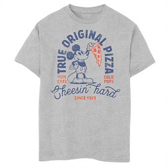 Disney's Mickey Mouse Boys 8-20 Cheesin Hard Graphic Tee